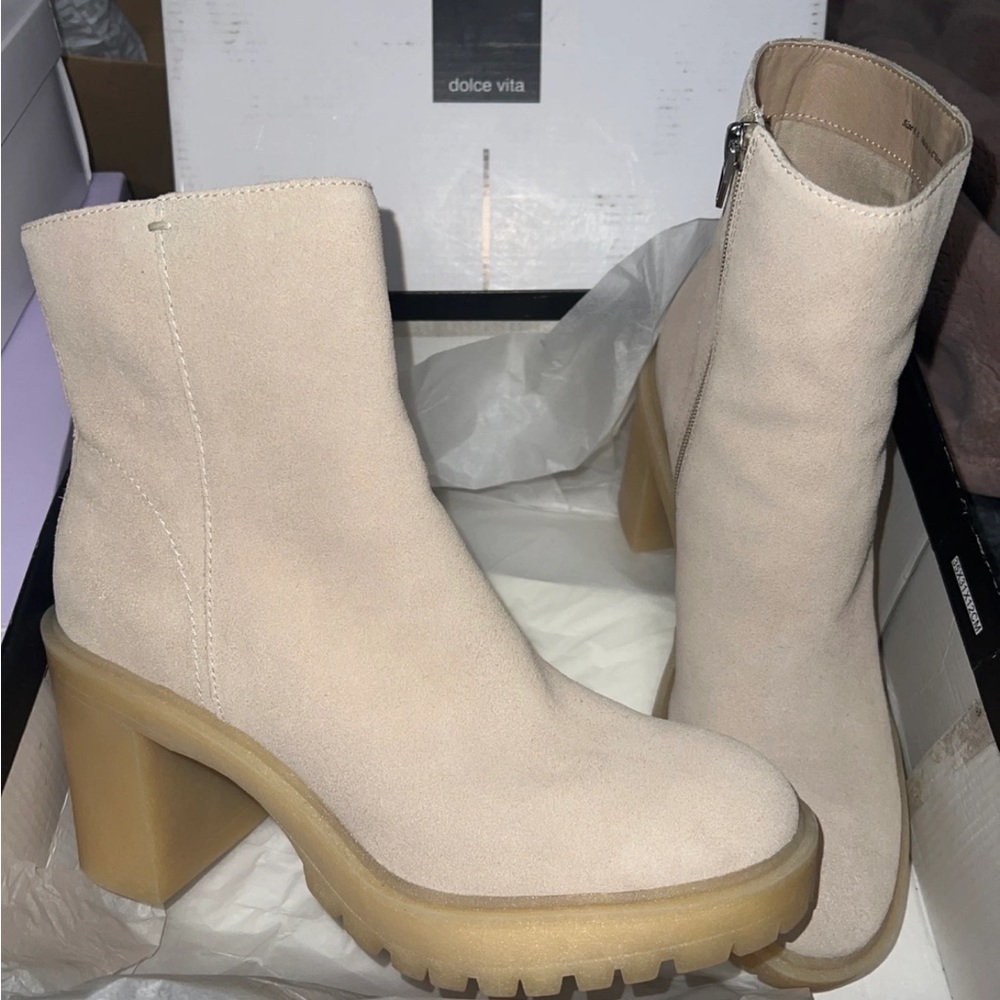 Dolce Vita Calea Dune Suede Boots
